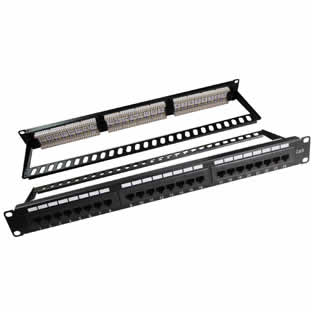 Cat5e-UTP 24 Port Patch Panel